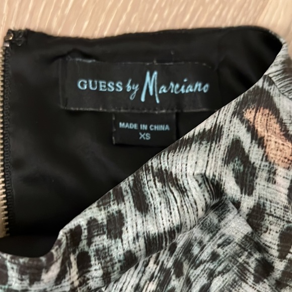 Marciano satin long sleeve dress - Picture 3 of 4